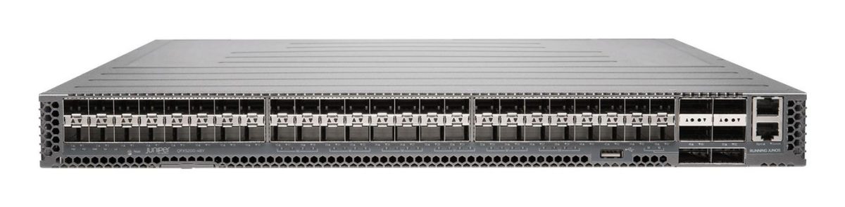 Juniper QFX Series QFX5200-32C - Switch - managed - 32 x 100 Gigabit QSFP28 / 40 Gigabit QSFP+ (Breakout-kompatibel)