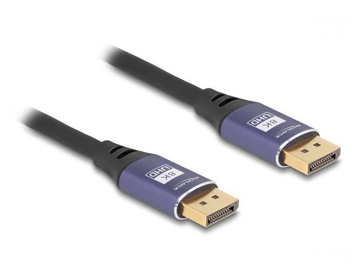 Delock DisplayPort Cable 8K 60 Hz 1 m li