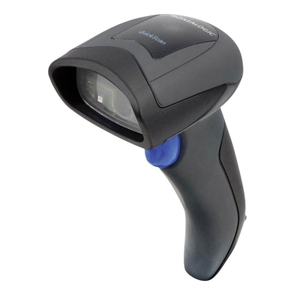 Datalogic QuickScan I QBT2101, BT, 1D, BT, multi-IF, kabel (USB), zwart
