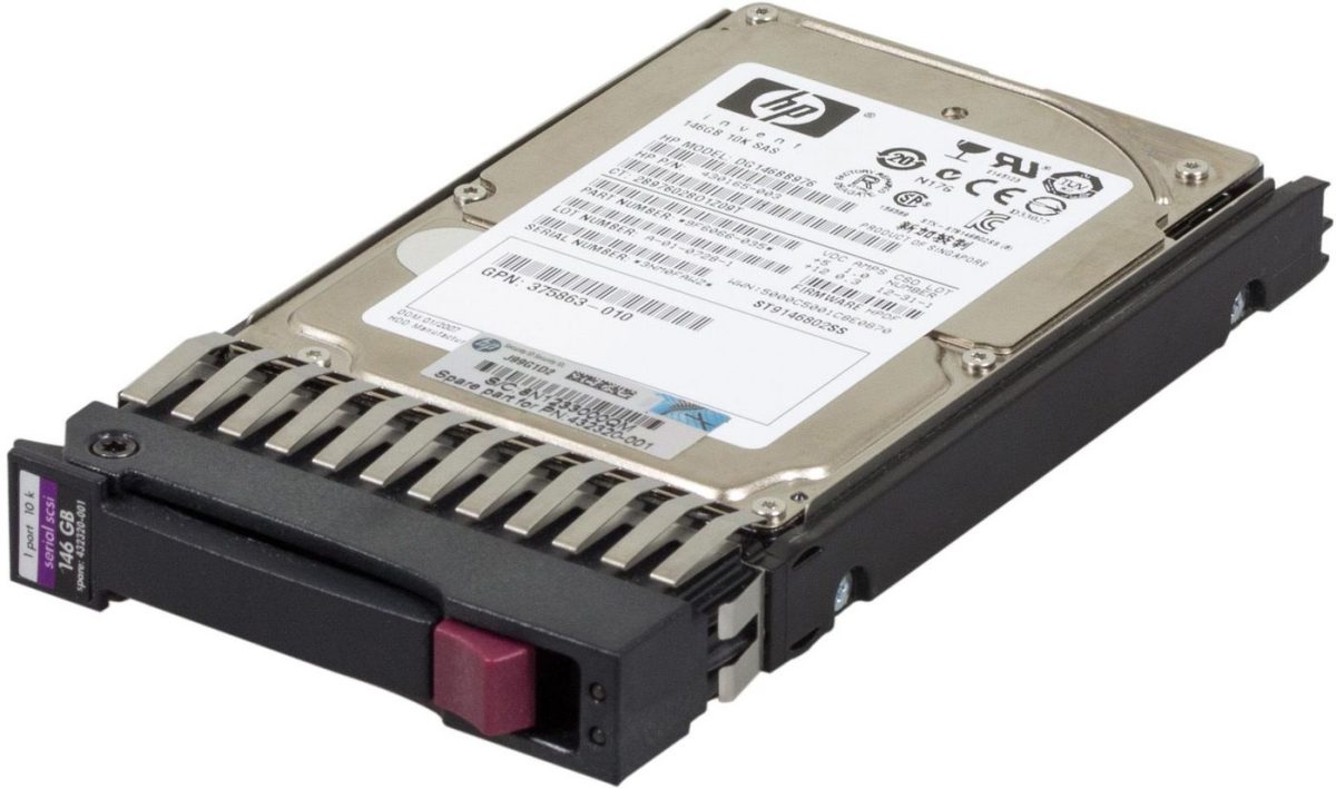 146Gb SAS 10K 2.5" SFF SP HDD