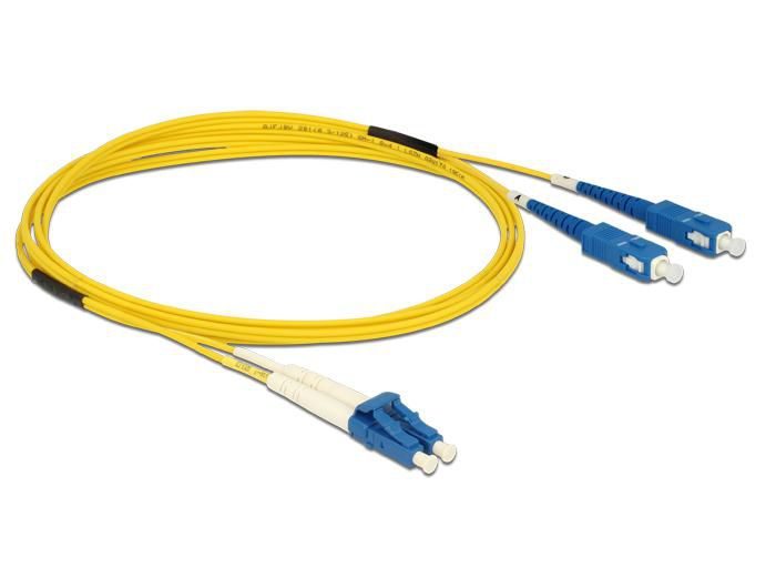 Delock Cable Optical Fibre LC > SC Singl
