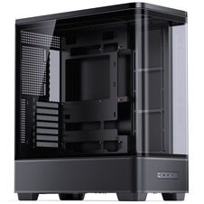 Jonsbo TK-5 PC Case, Mid Tower, ATX, Tempered Glass – black
