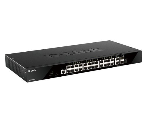 Switch 440mm D-Link DGS-1520-28 2*SFP+/ 2*XGE/24*GE retail